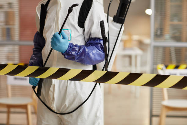 Professional Biohazard Cleanup technician working in Whitestown, IN